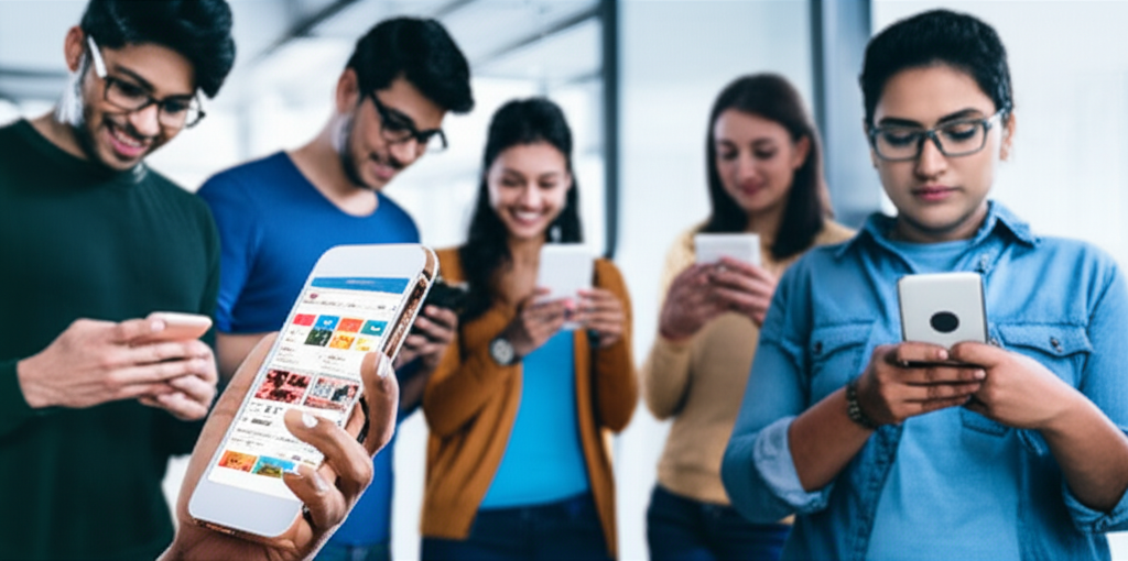 People using IndusChat